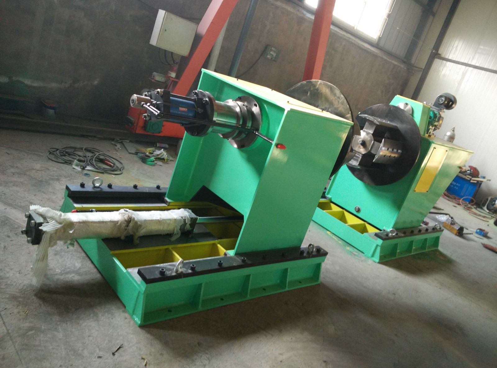 冷板對夾膨脹上料架