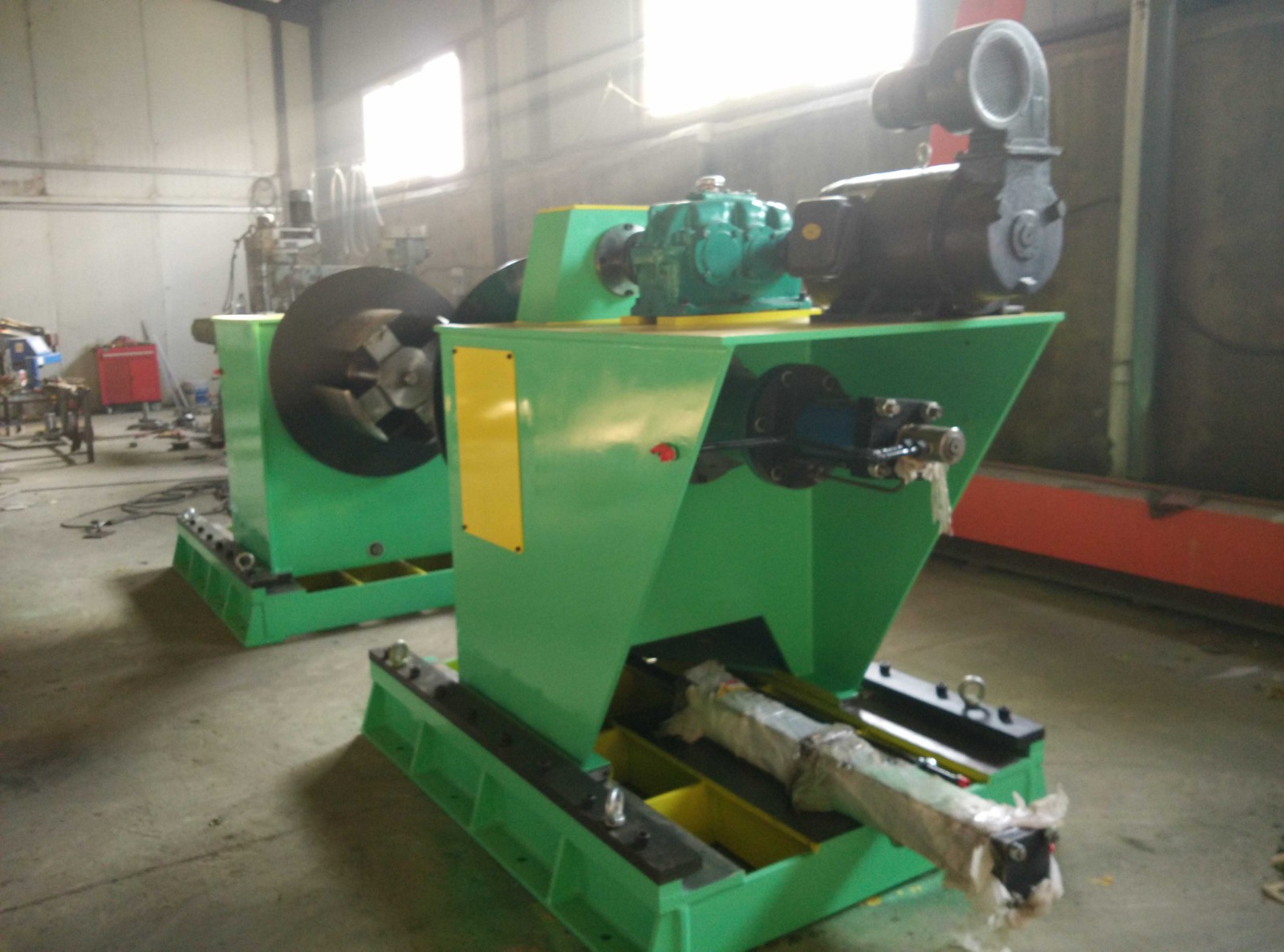 冷板對夾膨脹上料架