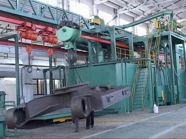 大型噴沙除銹設備