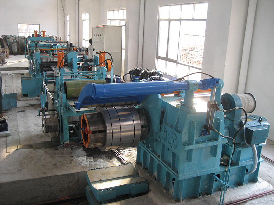 小型高速精密分條線